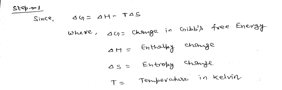 Chemistry homework question answer, step 1, image 1